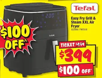 JB Hi-Fi Tefal Easy Fry Grill & Steam XXL Air Fryer offer