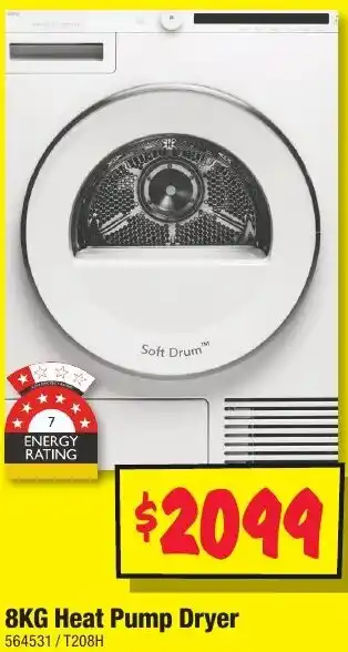 JB Hi-Fi 8KG Heat Pump Dryer offer