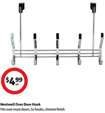 Coles Nestwell Over Door Hook offer