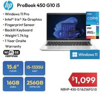 Leader Computers hp ProBook 450 G10 i5 offer