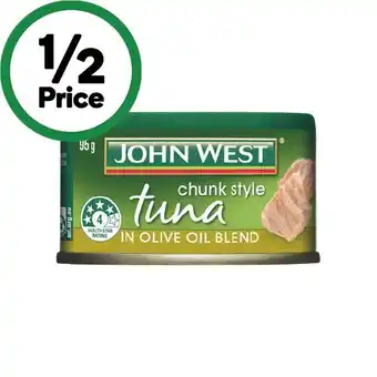 Woolworths John West Tuna Tempters 95g offer