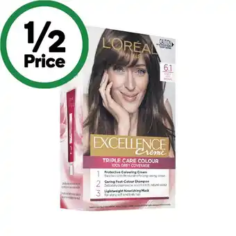 Woolworths L’Oreal Excellence Hair Colour offer