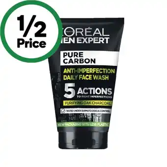 Woolworths L’Oreal Men Expert Face Wash 100ml offer