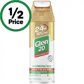 Woolworths Glen 20 Disinfectant Spray 300g offer