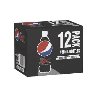 Woolworths Pepsi Varieties 12 x 450ml offer