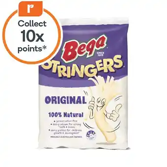 Woolworths Bega Stringers 160g Pk 8 offer