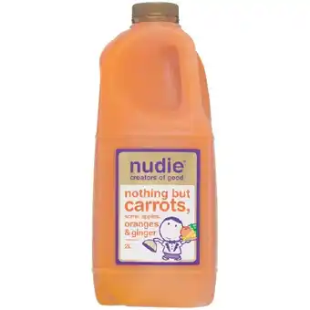 Woolworths Nudie Gold Juice 2 Litre offer