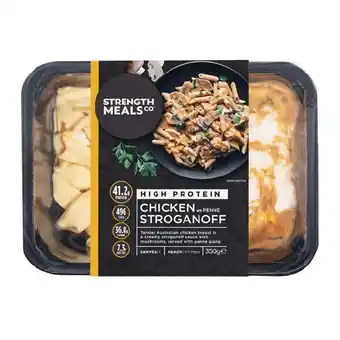 Woolworths Strength Meals Co Varieties 350g – From the Fridge offer