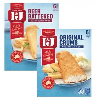 I&J Fish Fillets 425g