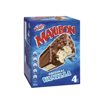 Woolworths Peters Maxibon 560ml Pk 4 offer