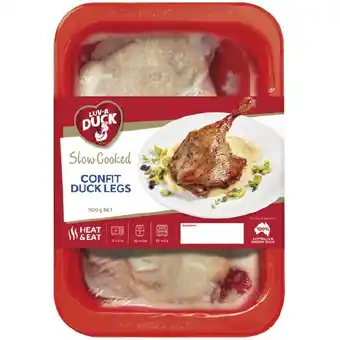 Luv A Duck Confit Duck Legs 500g – From the Meat Dept