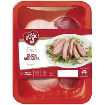 Woolworths Luv A Duck Fresh Duck Fillets 380g – From the Meat Dept offer