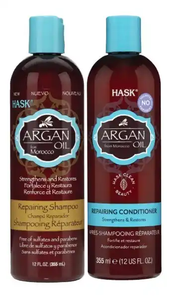 Coles Hask Shampoo or Conditioner 355mL offer