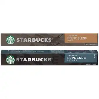 Woolworths Starbucks Capsules Pk 10 offer