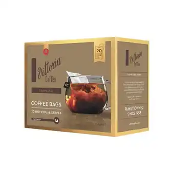 Vittoria Coffee Bags Pk 20
