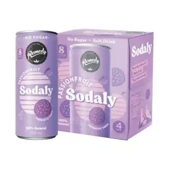 Remedy Sodaly 4 x 250ml