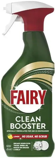 Coles Fairy Clean Booster Dishwashing Spray 420mL offer