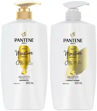 Coles Pantene Shampoo or Conditioner 900mL offer