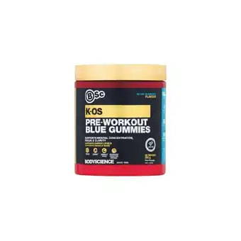 Woolworths Body Science K-OS Pre Workout Gummies 300g offer