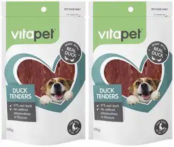 Coles Vitapet Dog Treat Tenders 100g offer