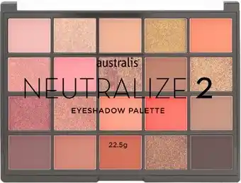 BIG W Australis Neutralize 2 Eyeshadow Palette offer