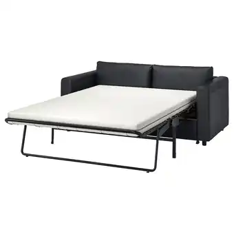 IKEA Vimle 2-seat sofa-bed, grann/bomstad black offer