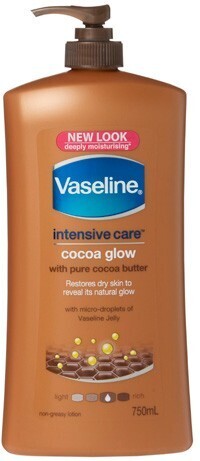BIG W Vaseline Body Lotion Cocoa Glow 750mL offer