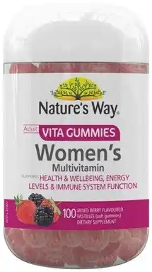 BIG W Nature's Way Women's Multi-Vitamin Vita Gummies 100 Pack offer