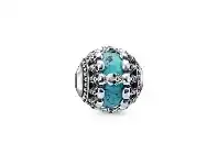 Bevilles Jewellery Thomas Sabo Bead "Skulls Turquoise" offer