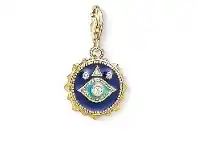 Bevilles Jewellery Thomas Sabo Charm Pendant"Blue Nazar Eye" offer