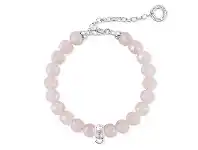 Bevilles Jewellery Thomas Sabo Charm Bracelet "Pink" offer