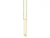 Bevilles Jewellery Thomas Sabo Necklace Golden Cuboid offer