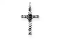 Bevilles Jewellery Thomas Sabo Pendant "Ethnic Cross Black Medium" offer