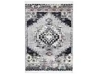 LivingStyles Mansour No.09 Transitional Oriental Rug, 330x240cm, Midnight / Grey offer