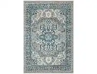 LivingStyles Babylon Oriana Bohemian Rug, 330x240cm, Blue offer