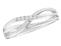 Grahams Jewellers 9ct White Gold Diamond Ring offer