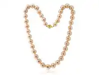 Grahams Jewellers Golden South Sea 9-12mm Graduated Pearl 45cm Strand with 9ct Gold Clasp offer