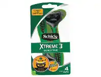 Cincotta Chemist Schick Xtreme 3 Sensitive Disposable Razor Men 4 Pack offer