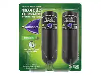 Cincotta Chemist Nicorette QuickMist Freshmint 2 x 150 Sprays offer