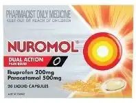 Nuromol 20 Liquid Capsules