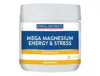 Cincotta Chemist Ethical Nutrients Mega Magnesium Energy & Stress Powder 140g offer
