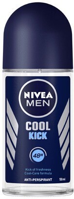 BIG W Nivea Men Cool Kick Anti-Perspirant Roll-On 50mL offer