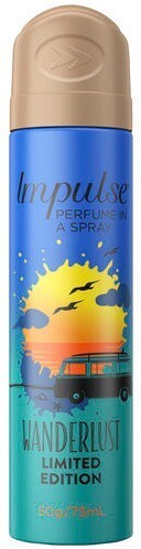 BIG W Impulse Body Spray Wanderlust 75mL offer