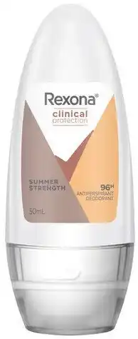 BIG W Rexona Clinical Protection Antiperspirant Roll On Summer Strength 50mL offer