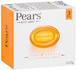 BIG W Pears Soap Transparent 3 x 125g offer