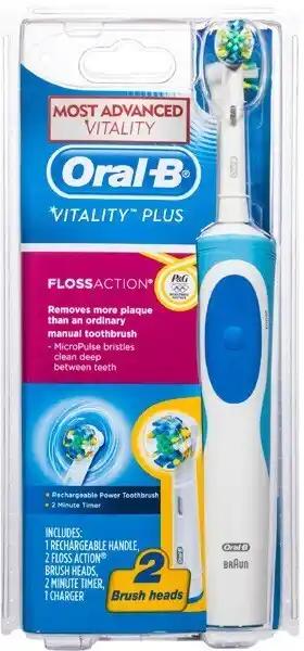 BIG W Oral-B Vitality Power Toothbrush - Plus Floss Action Rechargeable offer
