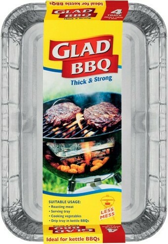 IGA Glad BBQ Tray 4 Pack offer