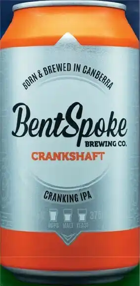 Bentspoke Brewing Co. Crankshaft IPA 4 Pack