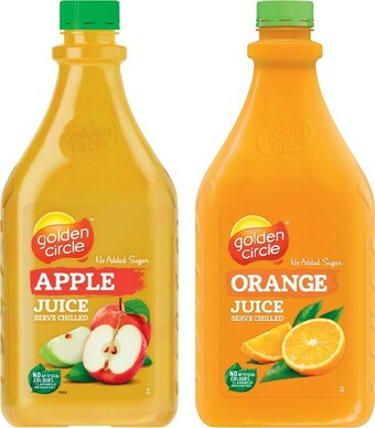 IGA Golden Circle Juice 2 Litre Selected Varieties offer