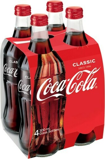 IGA Coca-Cola Classic or No Sugar 4x300mL offer